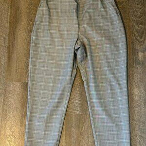 Nordstrom Black and White Checkered Pants